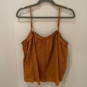NWT Free People Burnt Orange Tank Top
